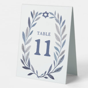 Botanical Watercolor Jewish Event Bar Bat Mitzvah