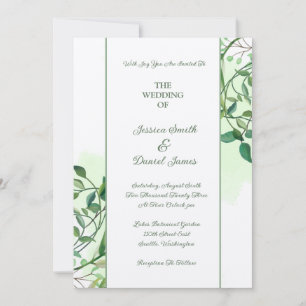 Botanical Wedding Invitation