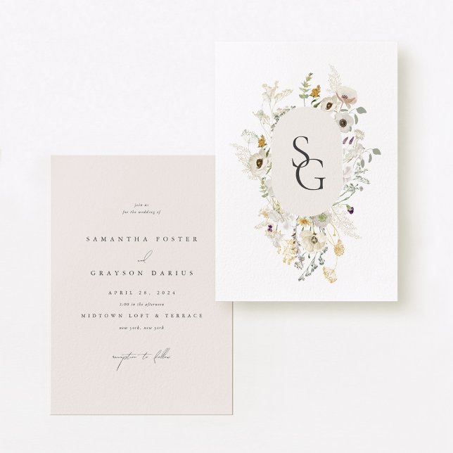 Botanical Wedding Invitation (Creator Uploaded)