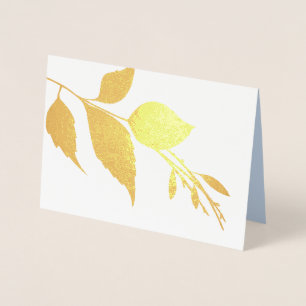 Botanical Wedding Thank You Card