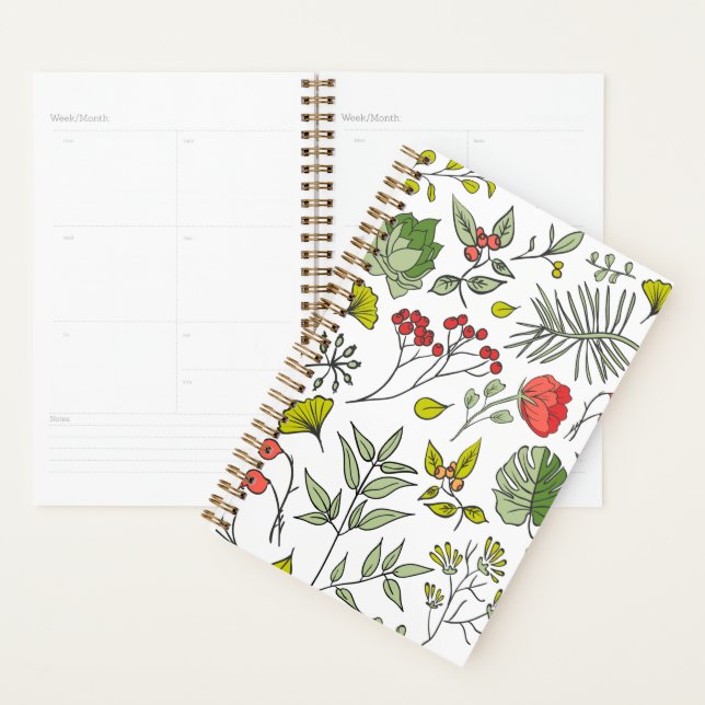 Botanical Wildflower Garden Planner (Display)