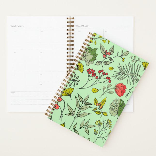 Botanical Wildflower Garden Planner (Display)