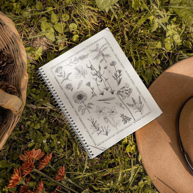 Botanical Wildflowers Vintage Floral Notebook (Creator Uploaded)