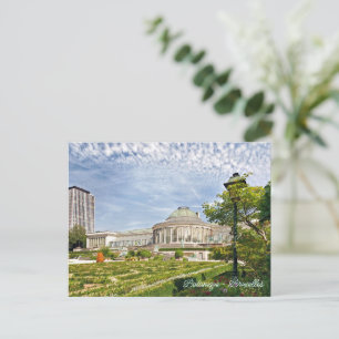 Botanique parc in Brussels Holiday Postcard