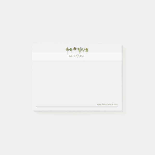 Botanist Business Post-it Notes (Front)