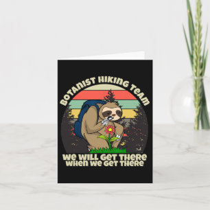 Botanist Hiking Team Card