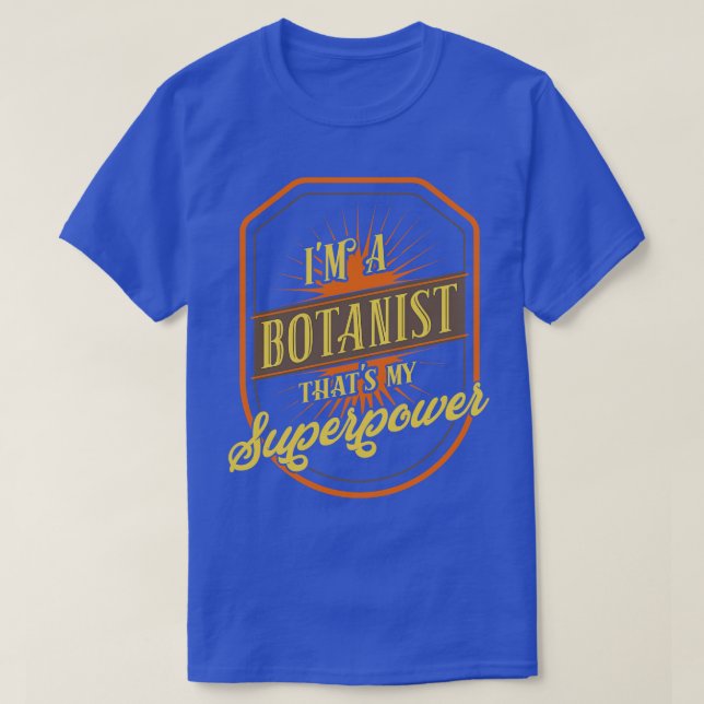 Botanist T-Shirt (Design Front)