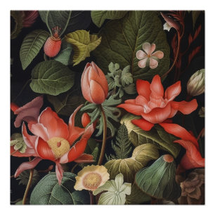 Botanticals in a Jungle Poster