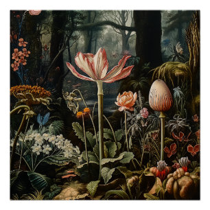 Botanticals in a Jungle Poster