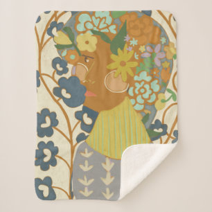 Botany Beauty Sherpa Blanket