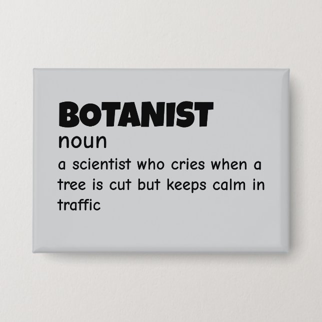 Botany Nerd Funny Definition (Front)
