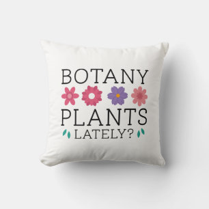 Botany Plants Lately Cushion