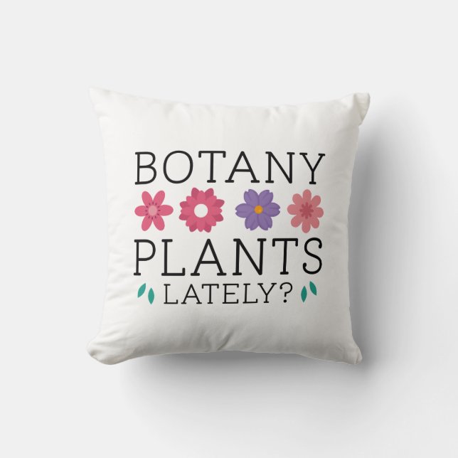 Botany Plants Lately Cushion (Front)