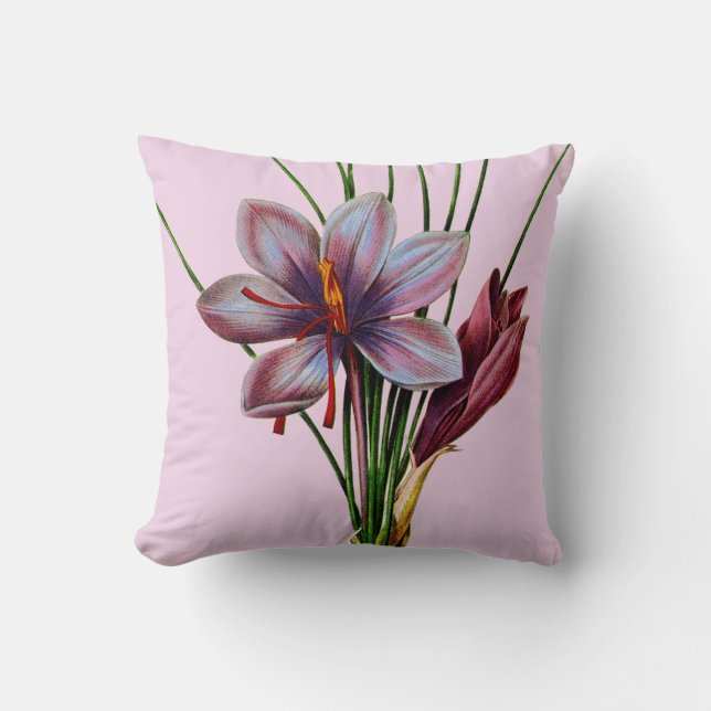 Botany: Saffron Cushion (Front)