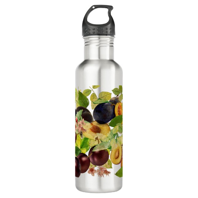 Botella De Agua Delicious Serbian Plums 710 Ml Water Bottle (Front)