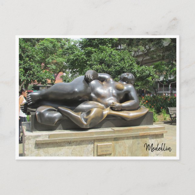 botero female postcard (Front)
