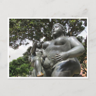 botero mother postcard