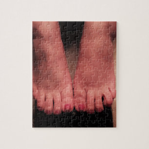 BOTH FEET JIGSAW PUZZLE