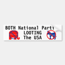 BOTH NATIONAL PARTIES, LOOTING THE USA