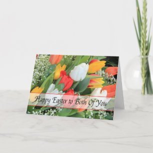 Both of you Happy Easter Holiday Card