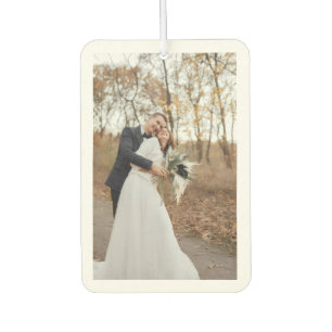 Both Sides Custom Photo Add Your Own Air Freshener