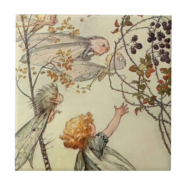 “Bother the Wind” by A Duncan Carse Ceramic Tile (Front)