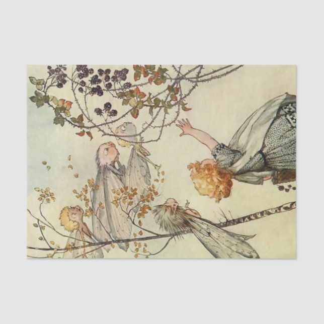 “Bother the Wind” by A Duncan Carse Tissue Paper (Front)