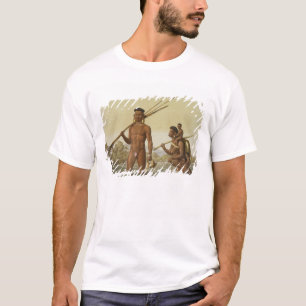 Botocudos family, Rio Grande, Brazil, from 'Le Cos T-Shirt
