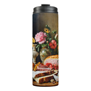 Botol Vanitas: A 17th Century Feast of Still-Life  Thermal Tumbler