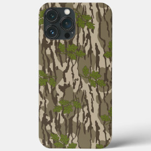 Botom lands camo oak tree leaf pattern iPhone 13 pro max case