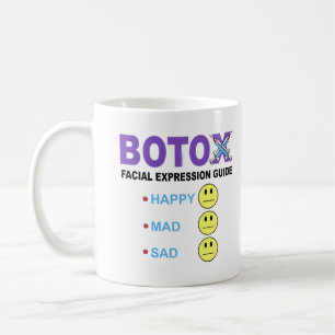 BOTOX facial expression guide Coffee Mug