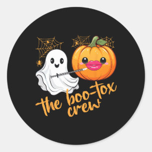 Botox Filler Halloween Aesthetic Injector Nurse Sa Classic Round Sticker