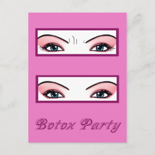 Botox Party Invites