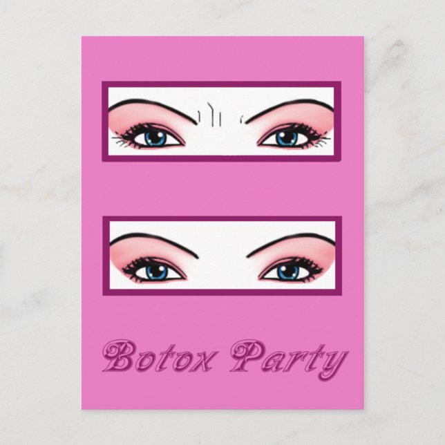 Botox Party Invites (Front)