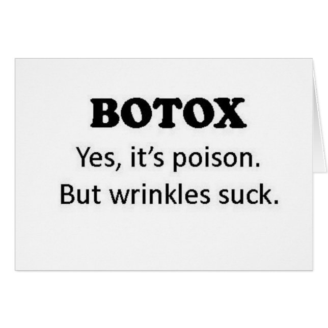 Botox Poison (Front Horizontal)
