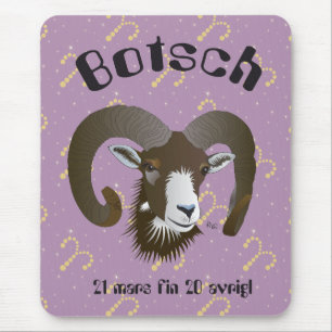Botsch 21 mars fin 20 avrigl Tarpunet da mieur Mouse Pad