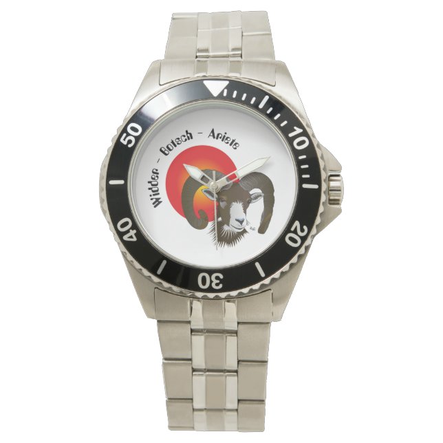 Botsch 21 mars fin 20 avrigl Uhr Watch (Front)