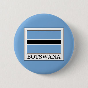 Botswana 6 Cm Round Badge