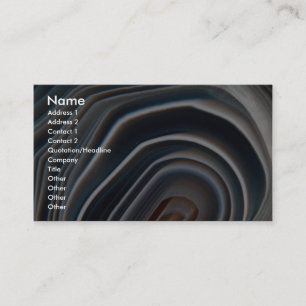 Botswana agate business card