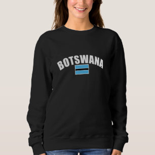 Botswana Botswanan Flag Sweatshirt
