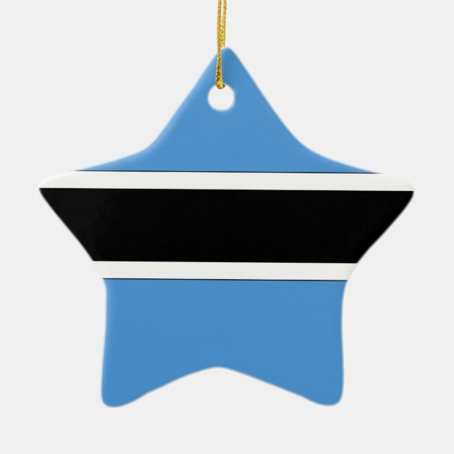Botswana Ceramic Ornament (Front)