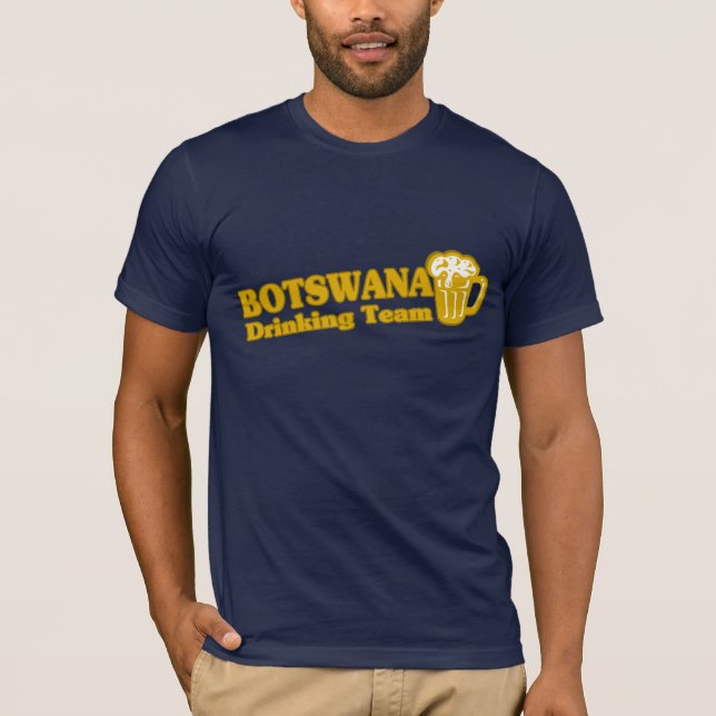 Botswana Drinking Team T-Shirt (Front)