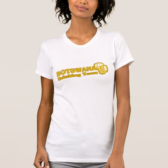 Botswana Drinking Team T-Shirt (Front)