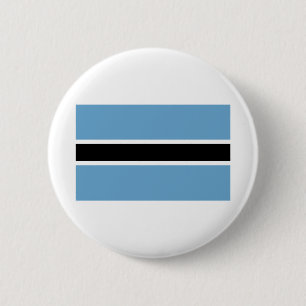 Botswana Flag 6 Cm Round Badge