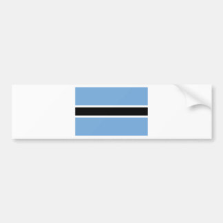 Botswana Flag Bumper Sticker