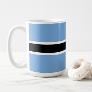 Botswana flag coffee mug