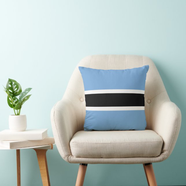 Botswana flag cushion (Chair)