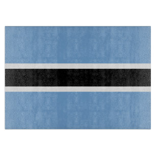 Botswana flag cutting board