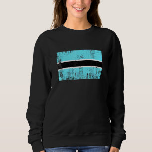 Botswana Flag Football Fan Sports Adults Kids Sweatshirt
