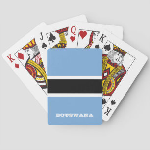 Botswana Flag Games, Botswana Playing Cards